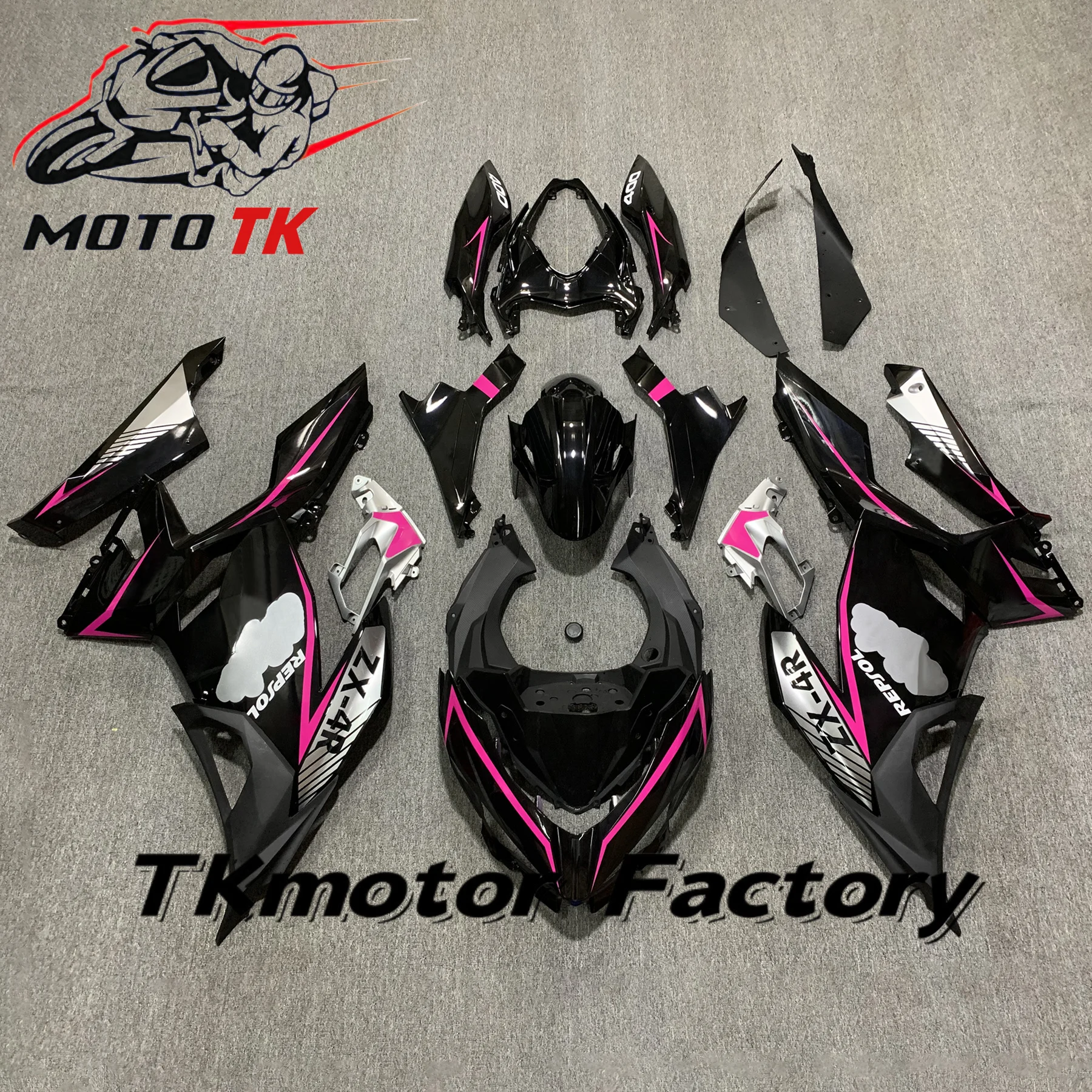 Useful ABS Injection Fairing kit for Kawasaki Ninja400 EX400 2018-2022 2023 fairing kit Full fairing kit
Useful ABS Injection Fairing kit for Kawasaki Ninja400 EX400 2018-2022 2023 fairing kit Full fairing kit