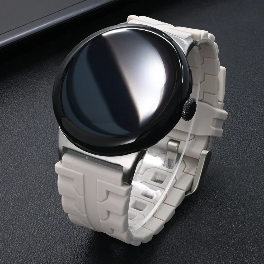 Soft Silicone Loop Strap for Google Pixel Watch 3 45mm Men Sports Band for Pixel 3 45mm Wristband Replaced Bracelet Accessories
Soft Silicone Loop Strap for Google Pixel Watch 3 45mm Men Sports Band for Pixel 3 45mm Wristband Replaced Bracelet Accessories