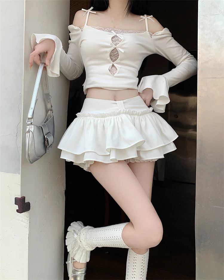 New Ballet Style Puff Half length Skirt, Women's High Waist Versatile A-line Cake Short Skirt Pants
New Ballet Style Puff Half length Skirt, Women's High Waist Versatile A-line Cake Short Skirt Pants