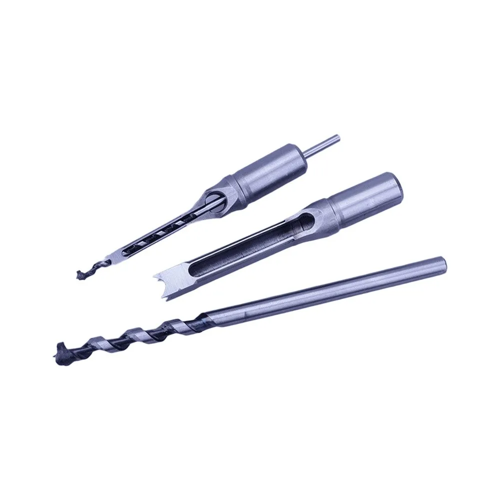Professional Mortise Chisel Set 1/4 5/16 3/8 1/2 Square Drill Bits for Mortising Solid Wood Plywood MDF Particleboard
Professional Mortise Chisel Set 1/4 5/16 3/8 1/2 Square Drill Bits for Mortising Solid Wood Plywood MDF Particleboard