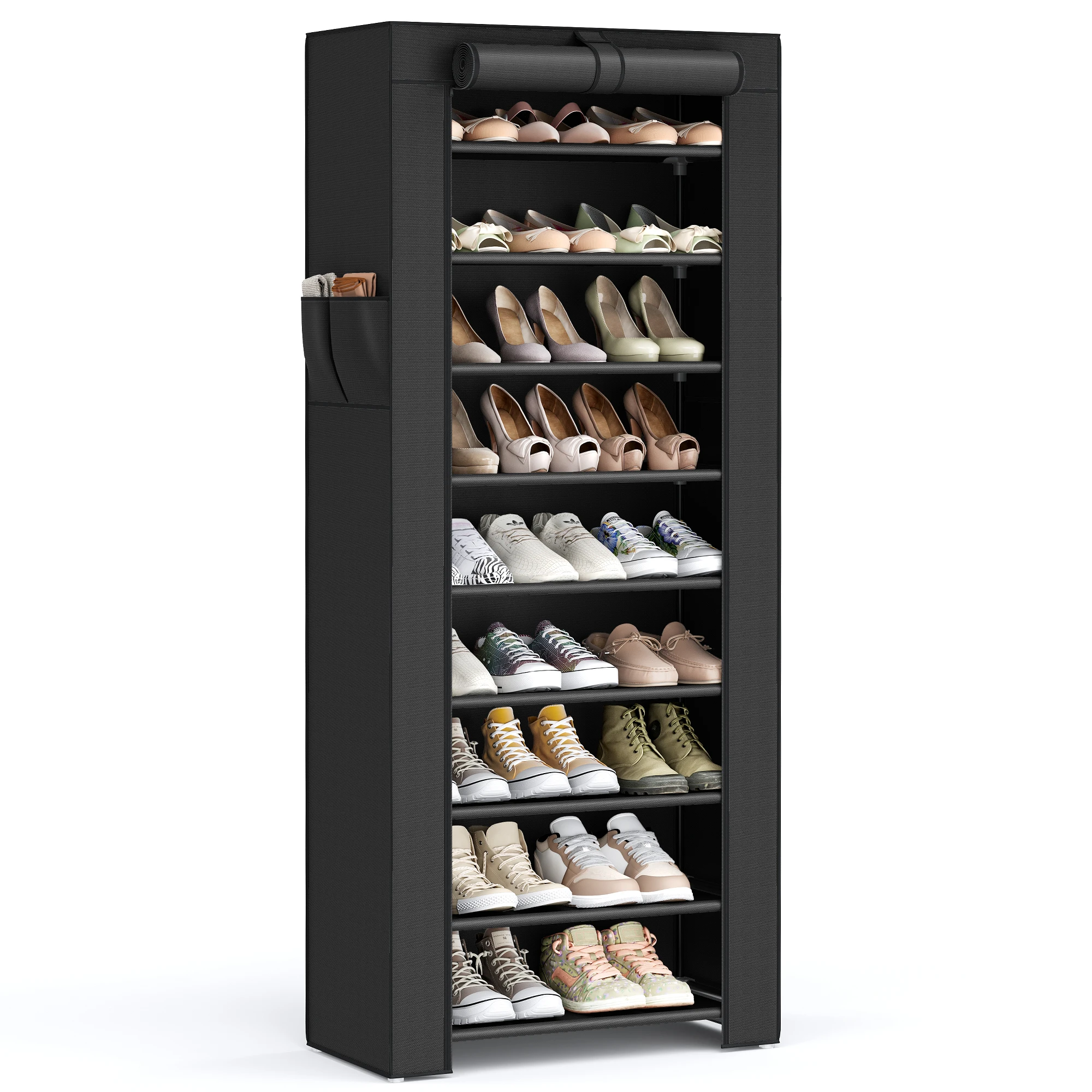 Shoe storage rack, suitable for shoe organizer, shoe rack with non-woven cover
Shoe storage rack, suitable for shoe organizer, shoe rack with non-woven cover