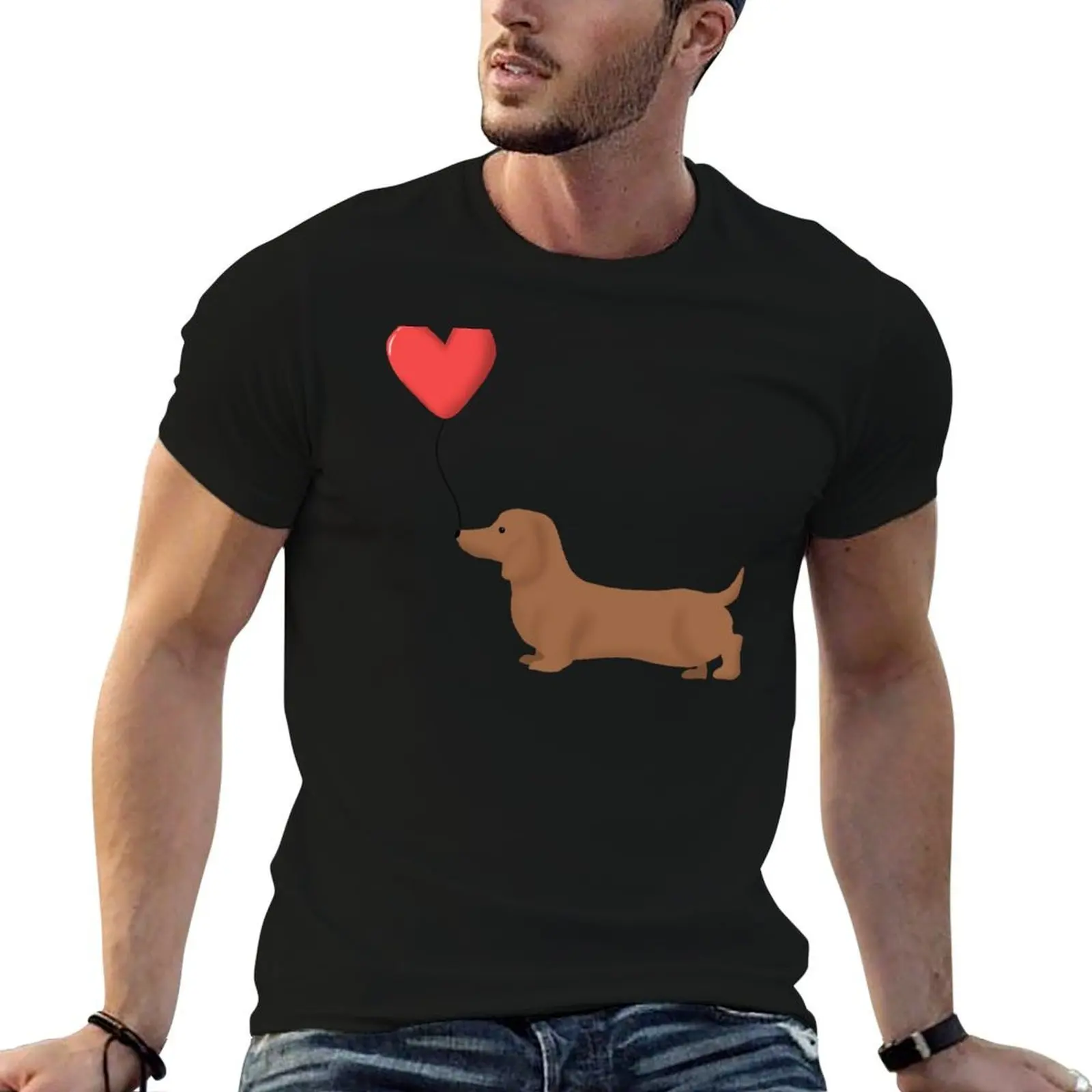 Sausage Dog Holding a balloon T-Shirt graphic t shirts for man t shirts for man pack white T-Shirt
Sausage Dog Holding a balloon T-Shirt graphic t shirts for man t shirts for man pack white T-Shirt