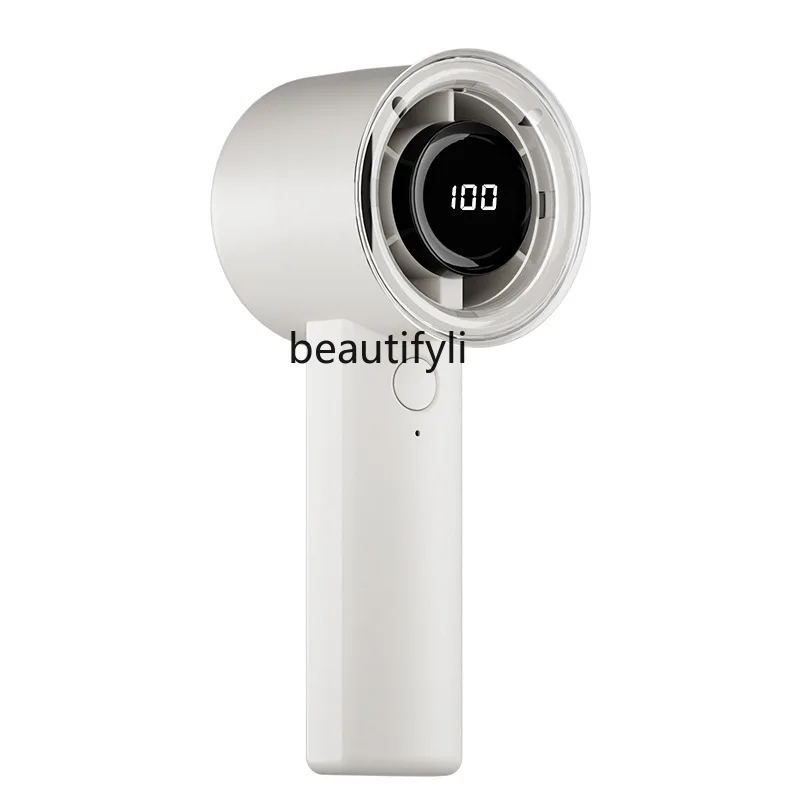 Turbine Handheld Small Fan Portable Digital Display Stepless Speed Regulation Handheld Small Fan
Turbine Handheld Small Fan Portable Digital Display Stepless Speed Regulation Handheld Small Fan