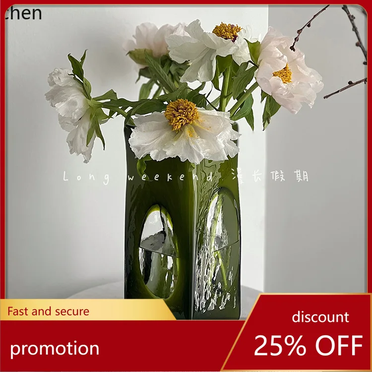 HXL Second-Hand Glass Vase Living Room Decorative Ornament
HXL Second-Hand Glass Vase Living Room Decorative Ornament