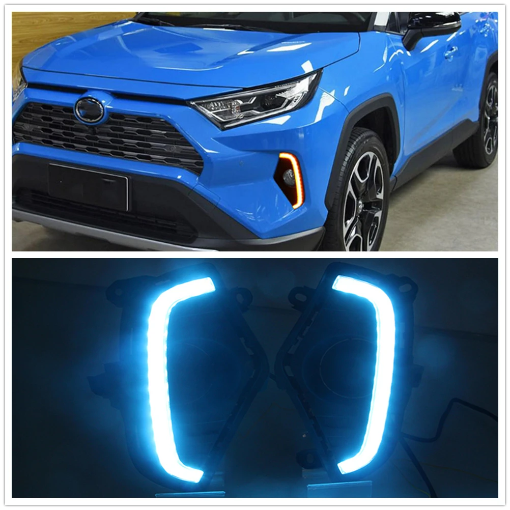 LED Daytime Running Light For Toyota RAV4 2019-2022 DRL Tricolor Car Front Bumper Air Intake Vent Cover Signal Day Fog Lamp Bulb
LED Daytime Running Light For Toyota RAV4 2019-2022 DRL Tricolor Car Front Bumper Air Intake Vent Cover Signal Day Fog Lamp Bulb