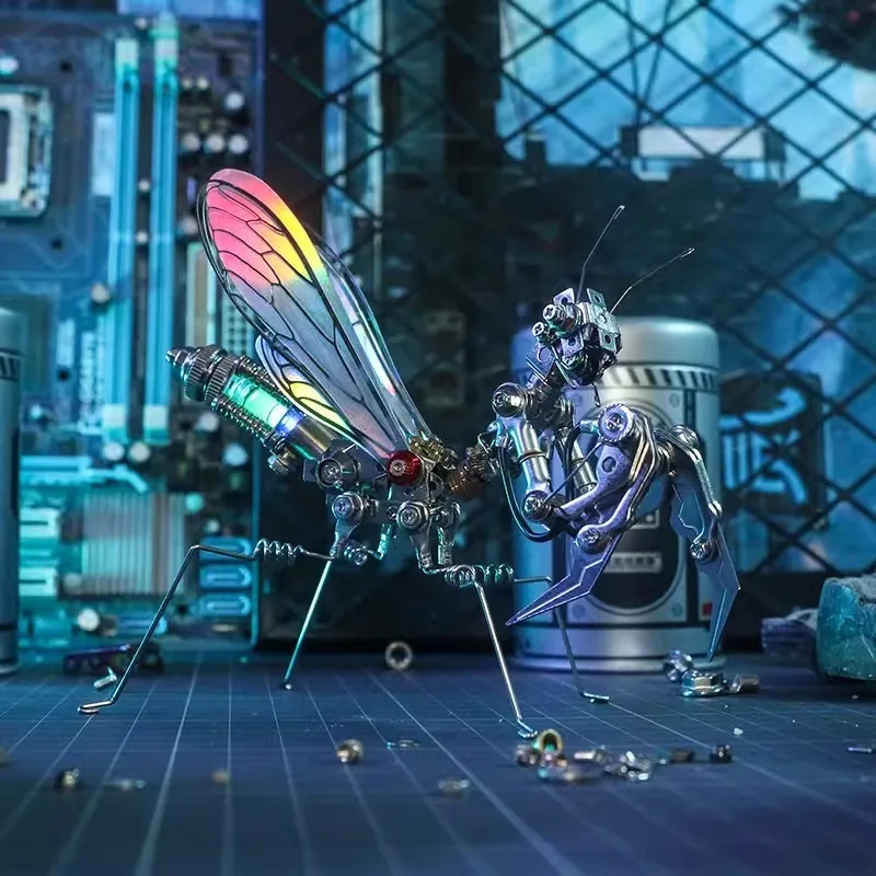 Mantis metal assembled model, mecha tide play, birthday gift,DIY assemble, handmade toys
Mantis metal assembled model, mecha tide play, birthday gift,DIY assemble, handmade toys