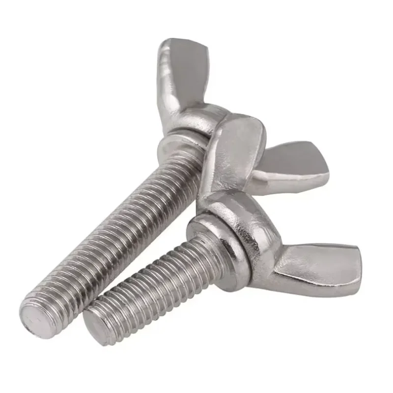 MSTHREE 2pcs M10 stainless steel word hand screws butterfly bolt home decoration bolts 35mm-50mm length
MSTHREE 2pcs M10 stainless steel word hand screws butterfly bolt home decoration bolts 35mm-50mm length