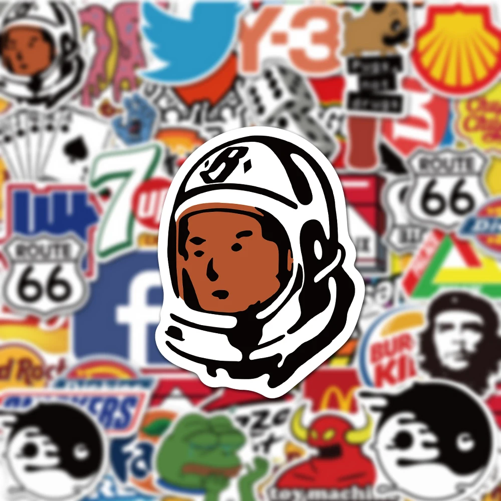 10/30/50/100pcs Fashion Cool Brand Logo Stickers Aesthetic Cartoon Decals Toy DIY Skateboard Laptop Car Graffiti Sticker for Kid
10/30/50/100pcs Fashion Cool Brand Logo Stickers Aesthetic Cartoon Decals Toy DIY Skateboard Laptop Car Graffiti Sticker for Kid