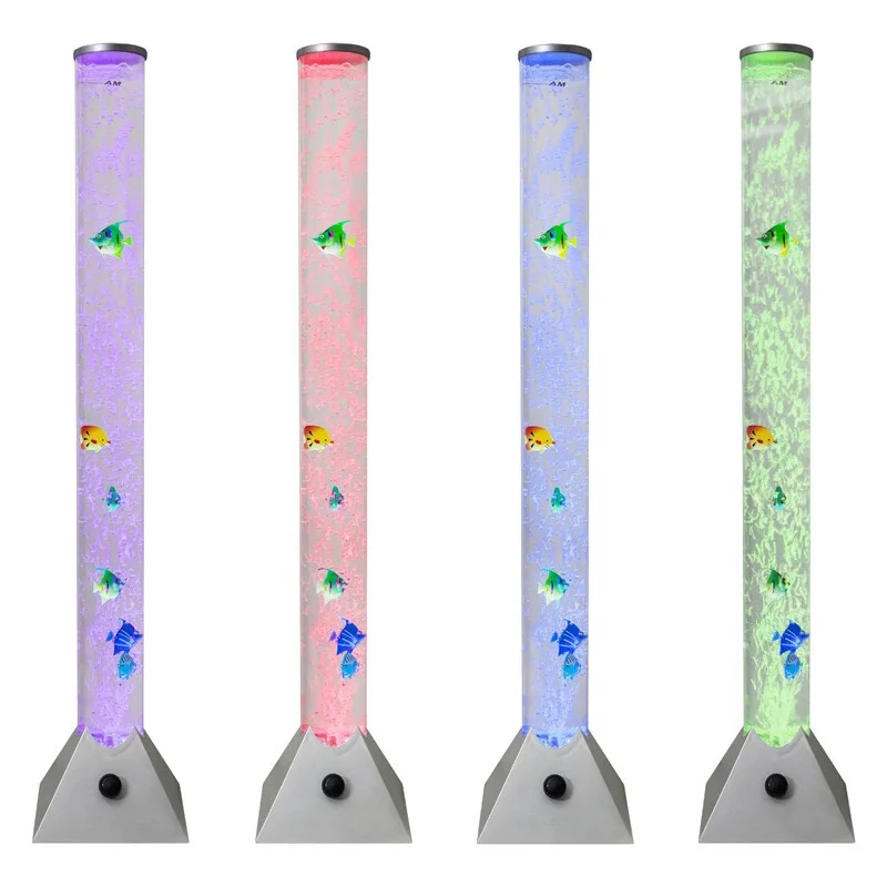 Clear Acrylic Water Column Bubble Lamp LED Changing Colorful Jellyfish Lamp Ocean Fish Aquarium Light for Home Decor
Clear Acrylic Water Column Bubble Lamp LED Changing Colorful Jellyfish Lamp Ocean Fish Aquarium Light for Home Decor