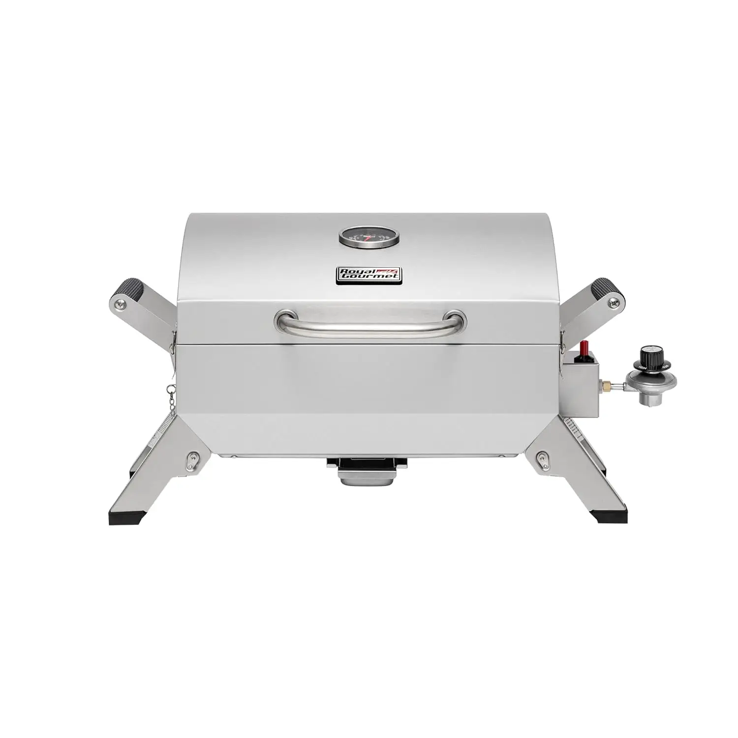 Portable Stainless Steel Gas Grill with Folding Legs, Travel Locks, 10000 BTU, for Picnic Cookout, Custom
Portable Stainless Steel Gas Grill with Folding Legs, Travel Locks, 10000 BTU, for Picnic Cookout, Custom