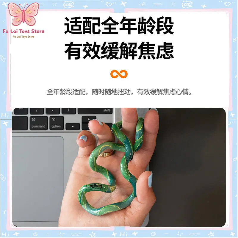 Authentic Tangle Artist Collection Fidget Toy Anxiety Stress Reducer Hand Therapy Device ADHD Concentration Tool Gift In Stock