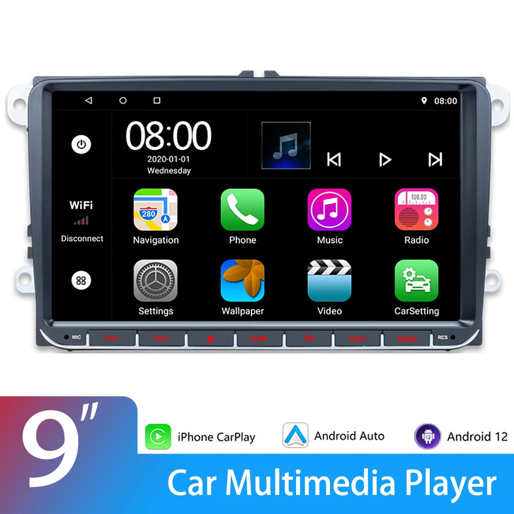 9 Inch Android Car Multimedia Video Player Universal Stereo Carplay gps For Volkswagen
9 Inch Android Car Multimedia Video Player Universal Stereo Carplay gps For Volkswagen