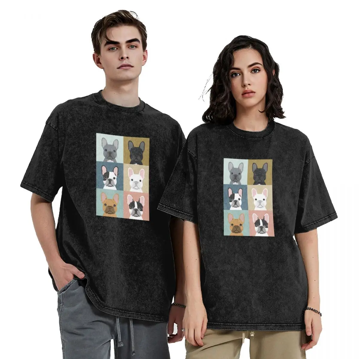 French Bulldog portraits pattern dog person gift love animal pet puppy frenchie bulldog valentines T-Shirt
French Bulldog portraits pattern dog person gift love animal pet puppy frenchie bulldog valentines T-Shirt