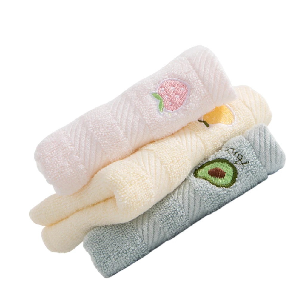 3 шт. полотенца для лица для новорожденных, мягкие детские мочалки из бамбукового волокна, детские полотенца с мультяшной вышивкой фруктов, впитывающие и нежные
3 шт. полотенца для лица для новорожденных, мягкие детские мочалки из бамбукового волокна, детские полотенца с мультяшной вышивкой фруктов, впитывающие и нежные