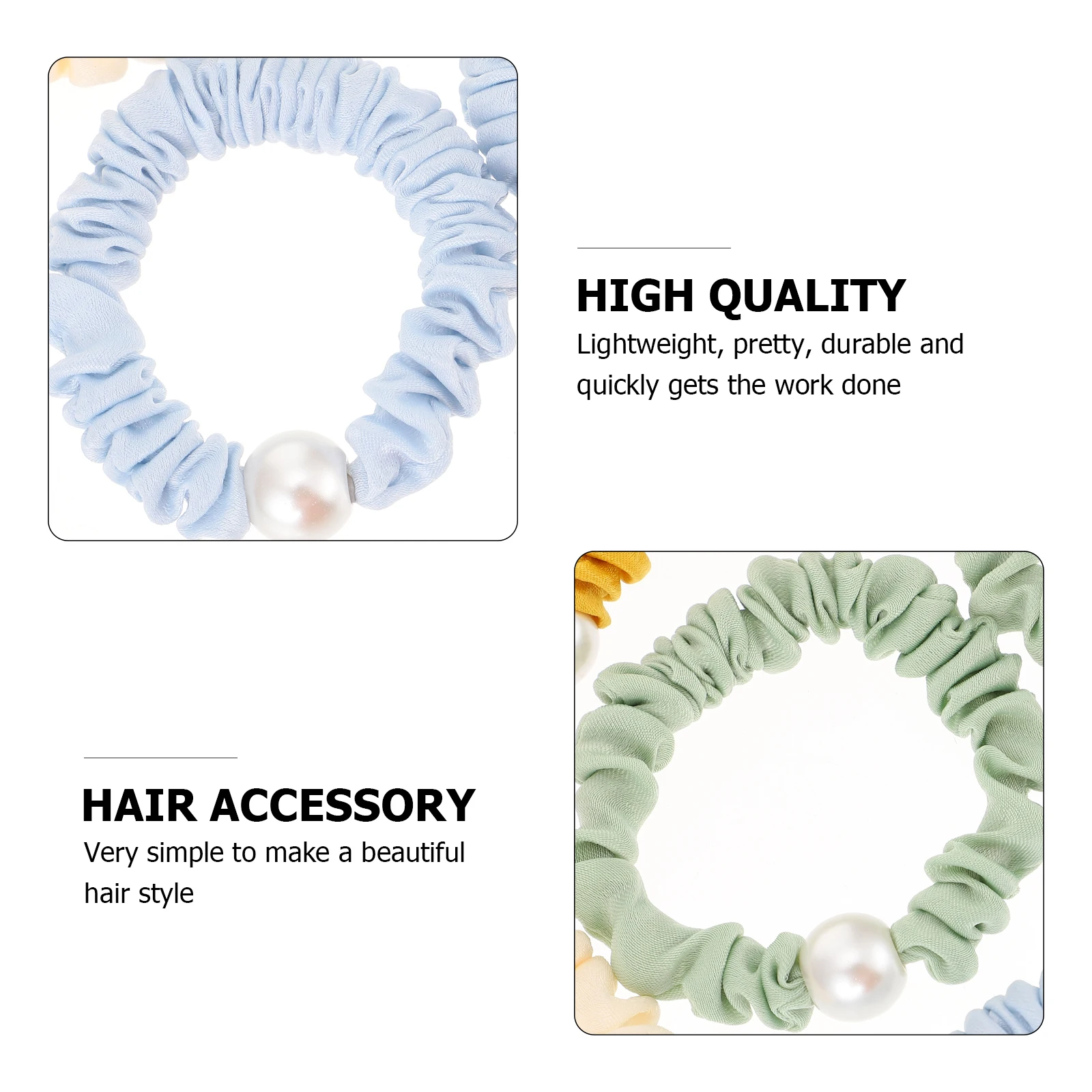 10pcs Pearl Ties Elastic Hair Band Scrunchy Ponytail Holder Wrist Wear Multiple Design Styling Accessory Pearl Decor Daily Use
10pcs Pearl Ties Elastic Hair Band Scrunchy Ponytail Holder Wrist Wear Multiple Design Styling Accessory Pearl Decor Daily Use