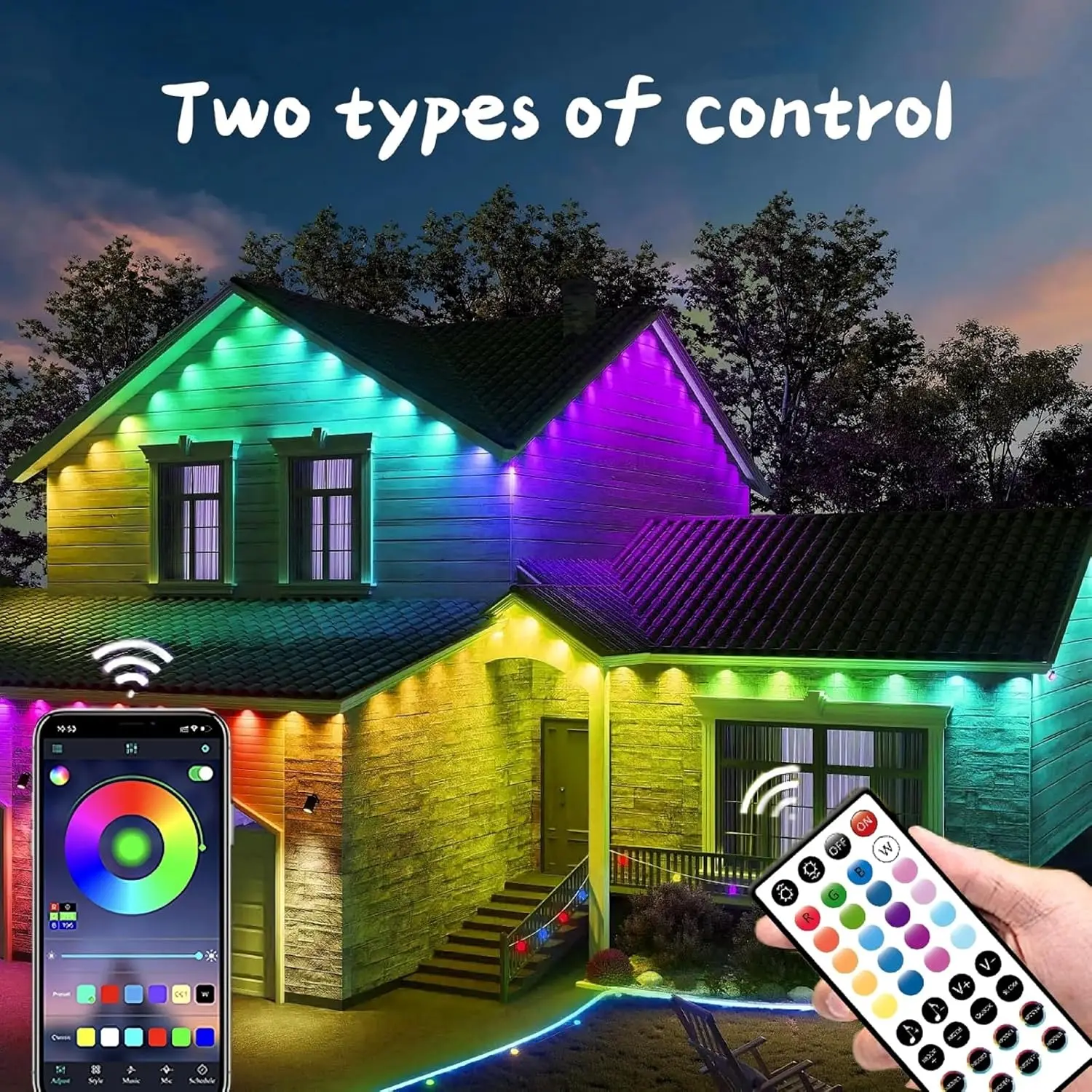 Умные RGB фонари, таймер синхронизации музыки, IP65, водонепроницаемый светодиодный светильник для вечеринки, дома, праздника, постоянное патио, садовое освещение, управление через приложение
Умные RGB фонари, таймер синхронизации музыки, IP65, водонепроницаемый светодиодный светильник для вечеринки, дома, праздника, постоянное патио, садовое освещение, управление через приложение