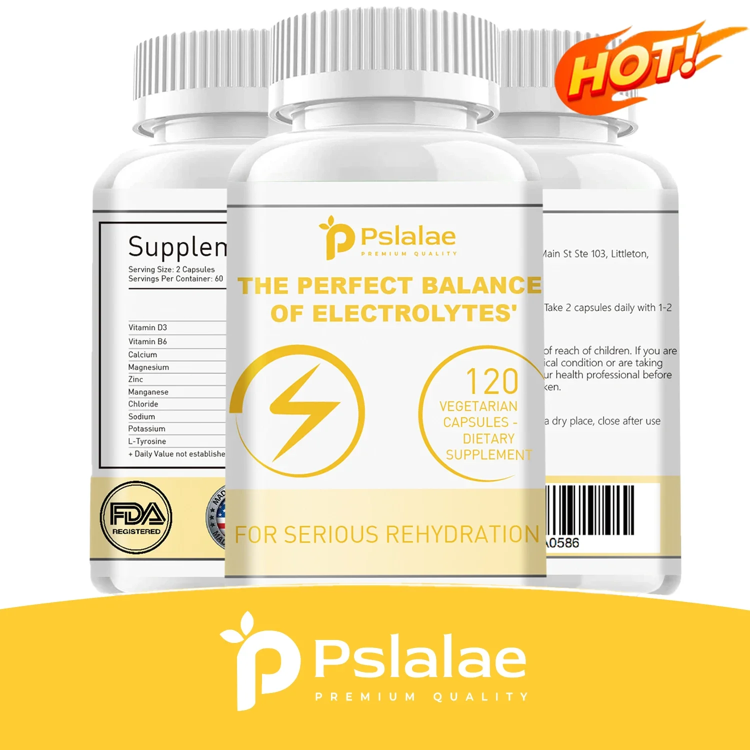 Electrolyte Supplements - Promote Muscle Function, Energy Conversion, Nerve Transmission and Metabolism
Electrolyte Supplements - Promote Muscle Function, Energy Conversion, Nerve Transmission and Metabolism