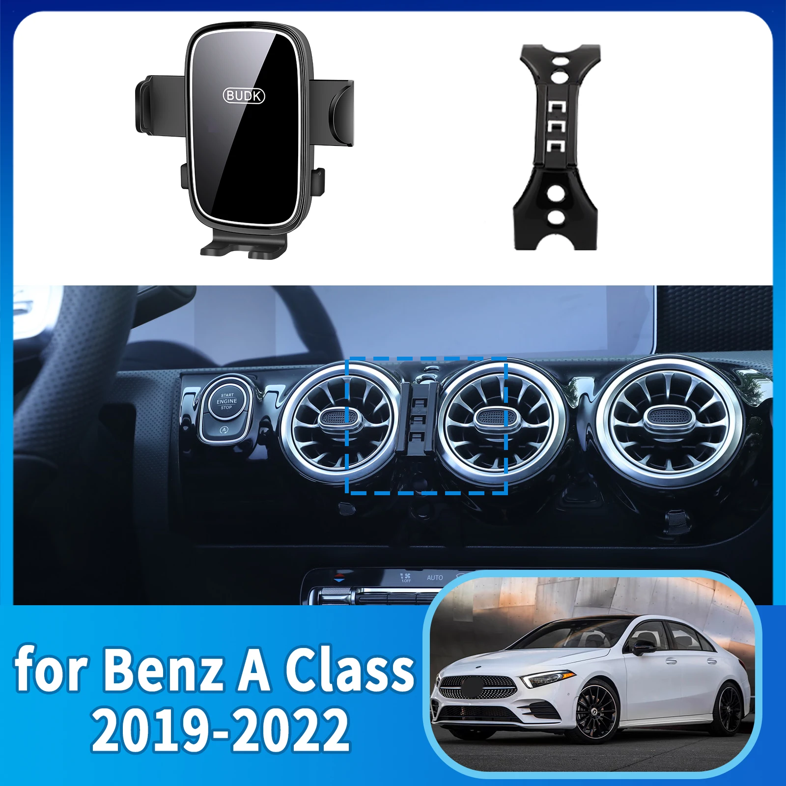 Car Mobile Phone Holder Accessories for Mercedes Benz A Class CLA A200 A180 W177 2019~ 2022 GPS Bracket Navigation Stand Auto
Car Mobile Phone Holder Accessories for Mercedes Benz A Class CLA A200 A180 W177 2019~ 2022 GPS Bracket Navigation Stand Auto