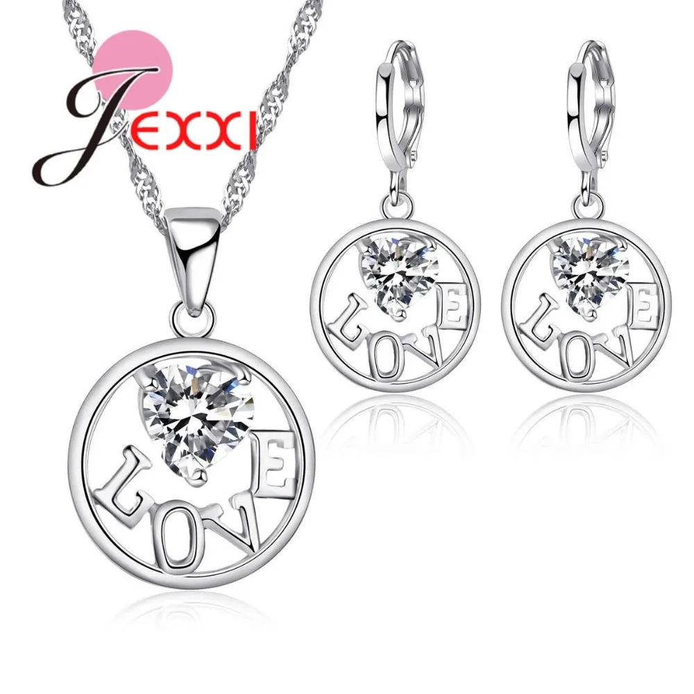 Trendy Love Heart Cubic Zirconia Jewelry Set 925 Sterling Silver Needle for Women Wedding Necklace Pendant Hoop Earrings
Trendy Love Heart Cubic Zirconia Jewelry Set 925 Sterling Silver Needle for Women Wedding Necklace Pendant Hoop Earrings