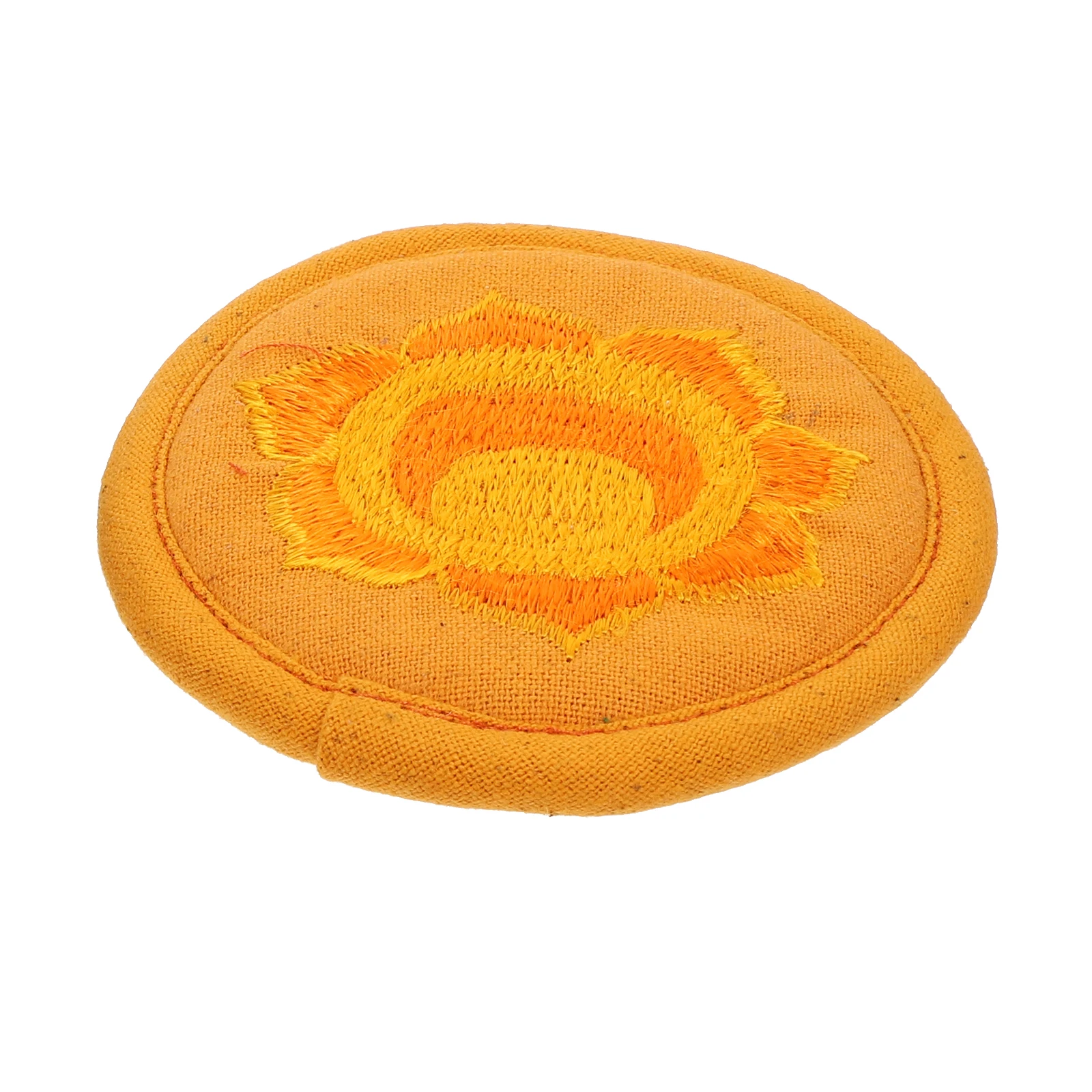 Embroidered Teapot Pad Sound Bowl Mat Religious Cushion Rounded Small Orange Cotton Durable Practical Lightweight
Embroidered Teapot Pad Sound Bowl Mat Religious Cushion Rounded Small Orange Cotton Durable Practical Lightweight