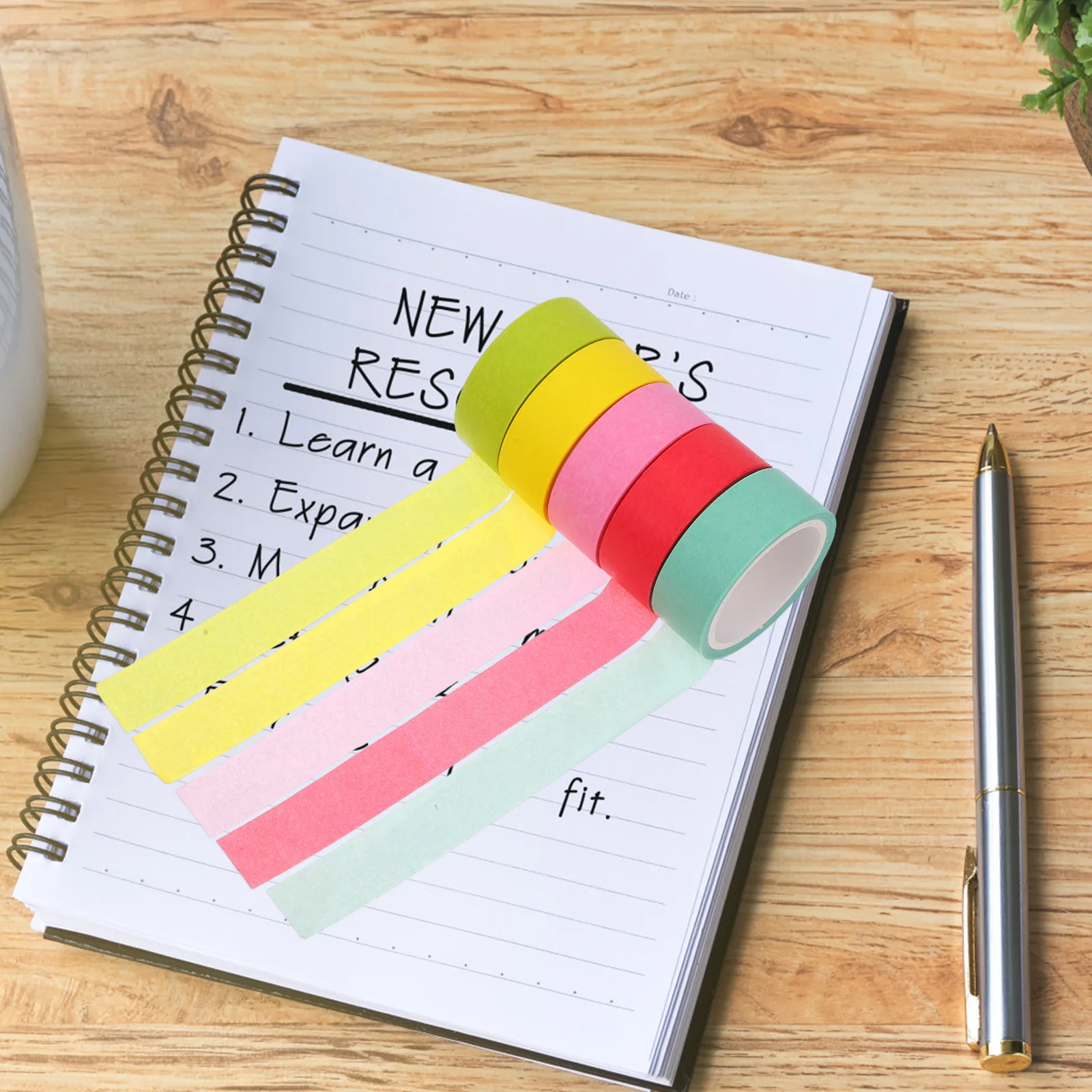 20 Rolls Washi Paper Tape Set Decorative Adhesive Tape for Scrapbooking Journals Planners DIY Art Craft Materials
20 Rolls Washi Paper Tape Set Decorative Adhesive Tape for Scrapbooking Journals Planners DIY Art Craft Materials