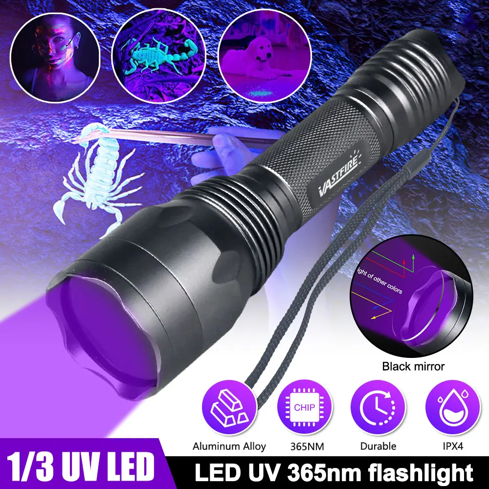 Светодиодный УФ-фонарик, фонарик для отверждения клея, ультрафиолетовая сушилка для чернил, флуоресситель для денег, детектор УФ-отверждения масла, фиолетовый свет, фонарик
Светодиодный УФ-фонарик, фонарик для отверждения клея, ультрафиолетовая сушилка для чернил, флуоресситель для денег, детектор УФ-отверждения масла, фиолетовый свет, фонарик