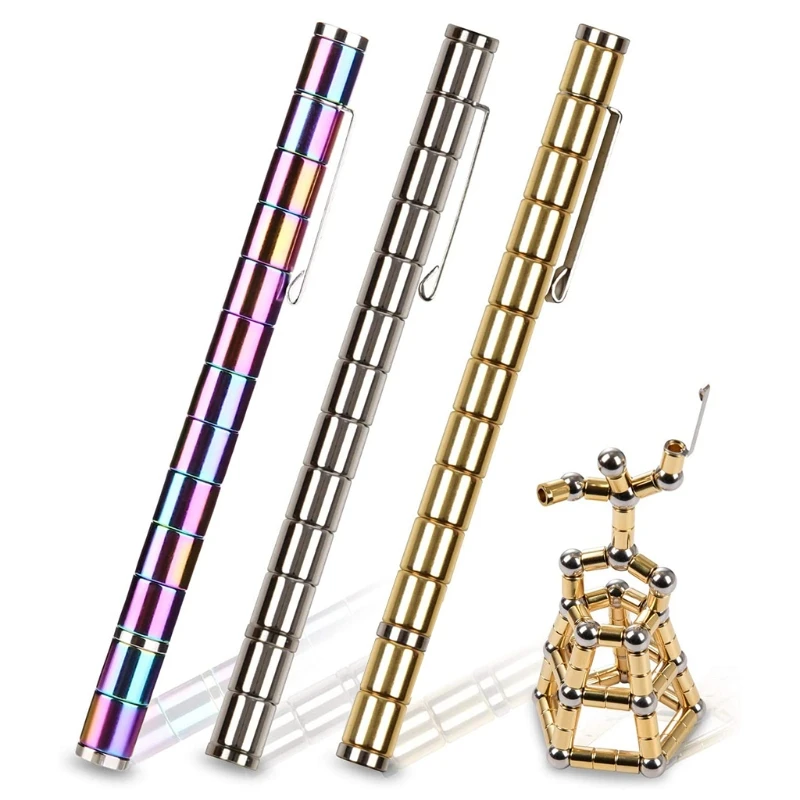 Decompression Magnetic Metal Pen Multi-function Writing Magnet Ballpoint Pen Novelty Gifts for Friends or Kids
Decompression Magnetic Metal Pen Multi-function Writing Magnet Ballpoint Pen Novelty Gifts for Friends or Kids