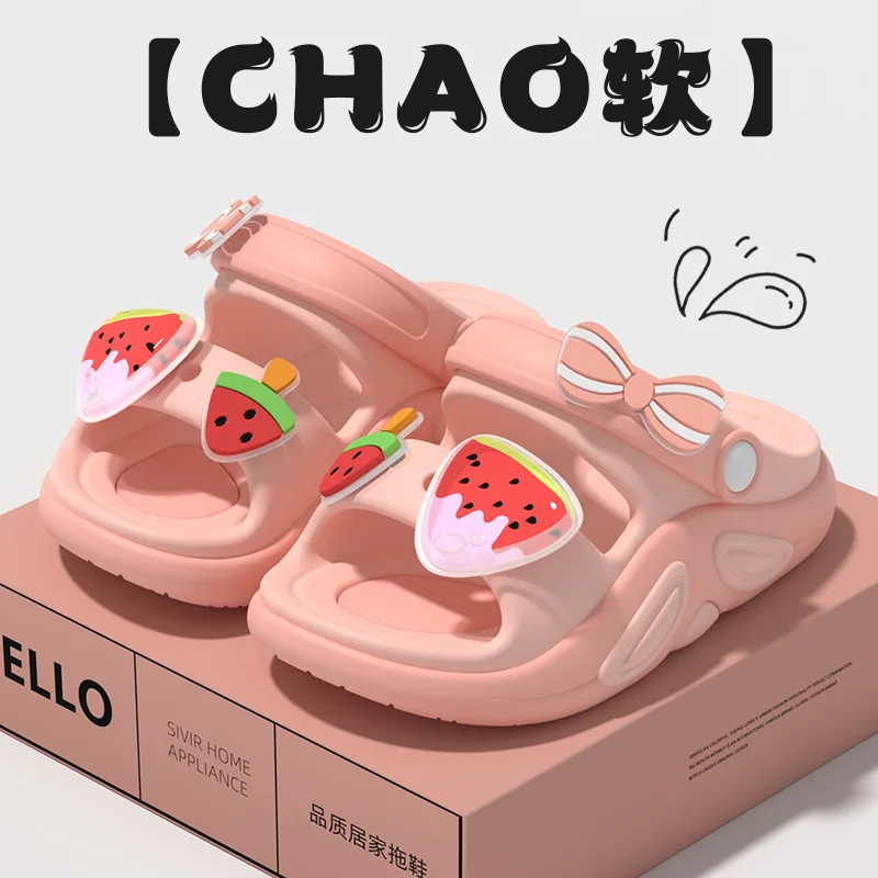 Fashion Children's Cartoon Fruit Clog Shoes Boys Girls Casual Sandals Kids Indoor Non-slip Slippers Student Outdoor Beach Shoes
Fashion Children's Cartoon Fruit Clog Shoes Boys Girls Casual Sandals Kids Indoor Non-slip Slippers Student Outdoor Beach Shoes