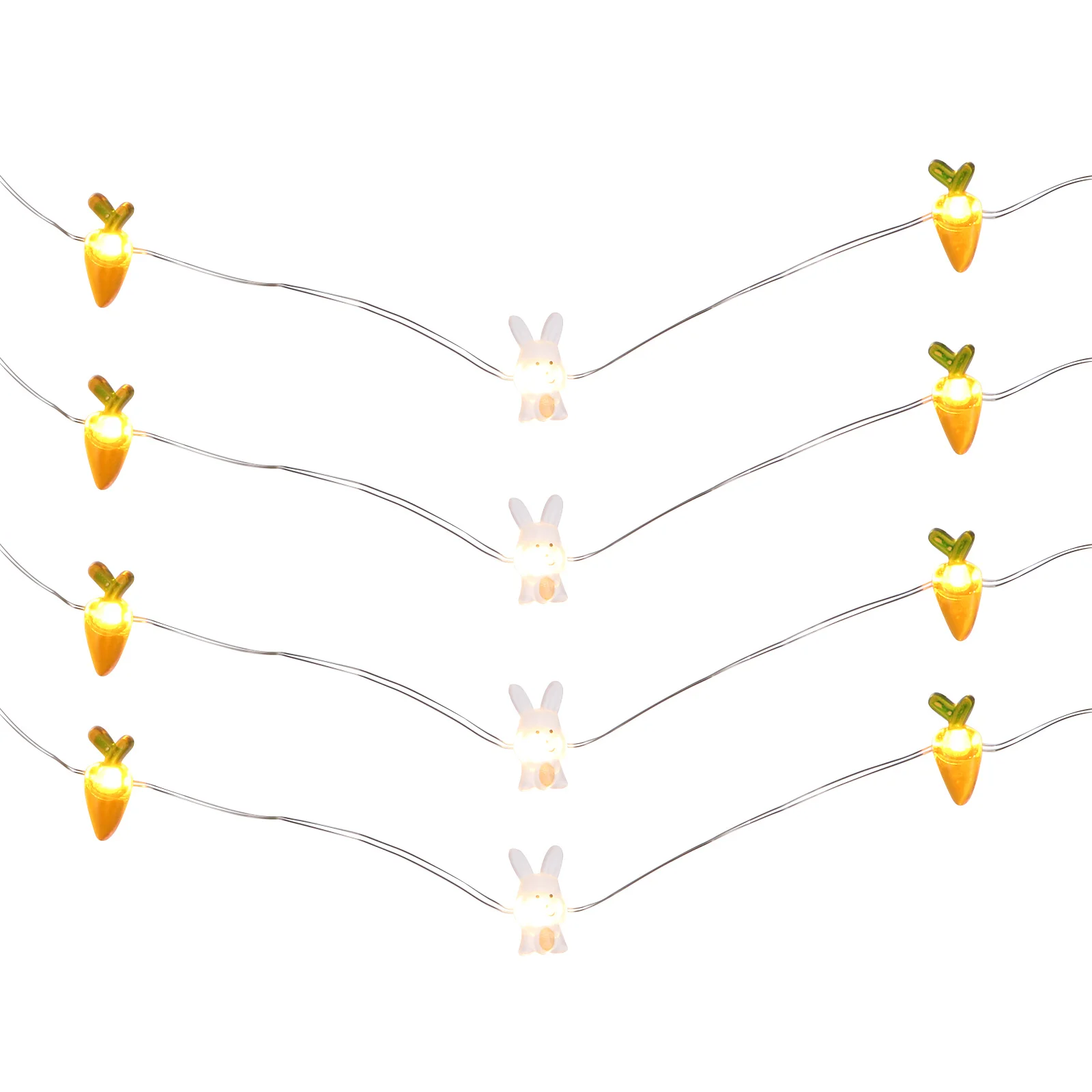 Easter LED String Rabbit Carrot Design Decorative String Light Party Hanging Light Easter Props Holiday Party Decoration
Easter LED String Rabbit Carrot Design Decorative String Light Party Hanging Light Easter Props Holiday Party Decoration