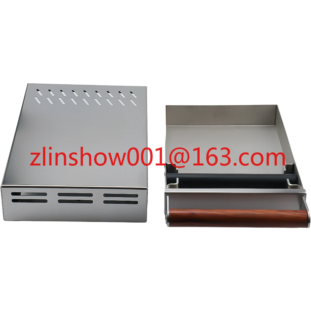 Аксессуары для кофе, металлическая выбивная коробка, деревянная ручка из нержавеющей стали, выдвижной ящик для кофе эспрессо со съемной корзиной, большой
Аксессуары для кофе, металлическая выбивная коробка, деревянная ручка из нержавеющей стали, выдвижной ящик для кофе эспрессо со съемной корзиной, большой