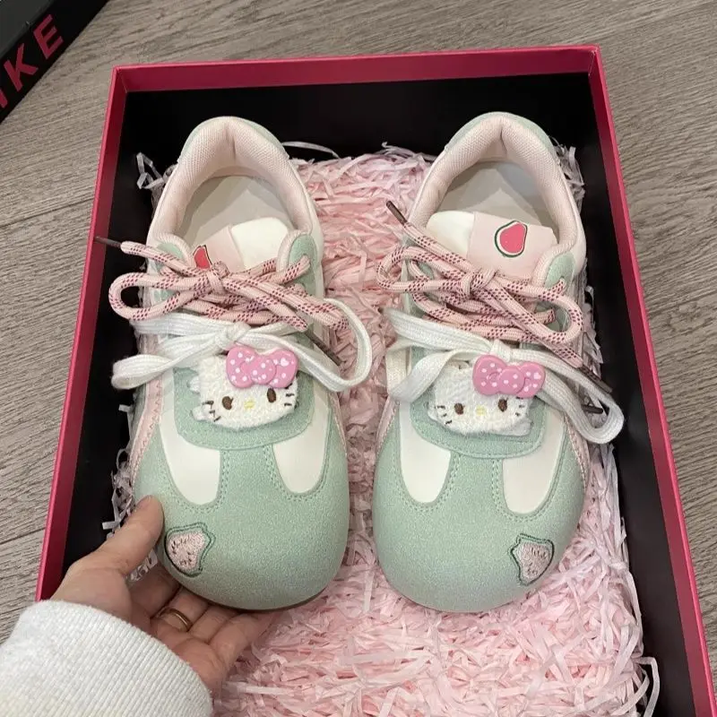 Kawaii Hello Kitty Sanrio Students Cute Cartoon Sneakers Children Comfortable Non Slip Running Shoes Flat Shoes Gift for Kids
Kawaii Hello Kitty Sanrio Students Cute Cartoon Sneakers Children Comfortable Non Slip Running Shoes Flat Shoes Gift for Kids