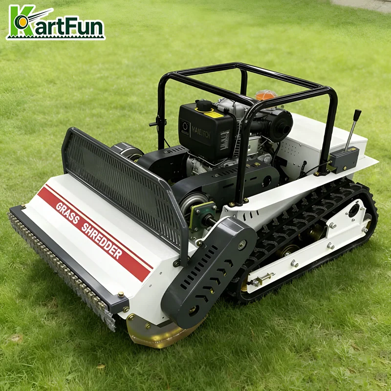 Commercial Remote Control Lawn Mower 196cc 800mm High Efficiency Low Failure Rate RC Mower for Professional Garden Service
Commercial Remote Control Lawn Mower 196cc 800mm High Efficiency Low Failure Rate RC Mower for Professional Garden Service