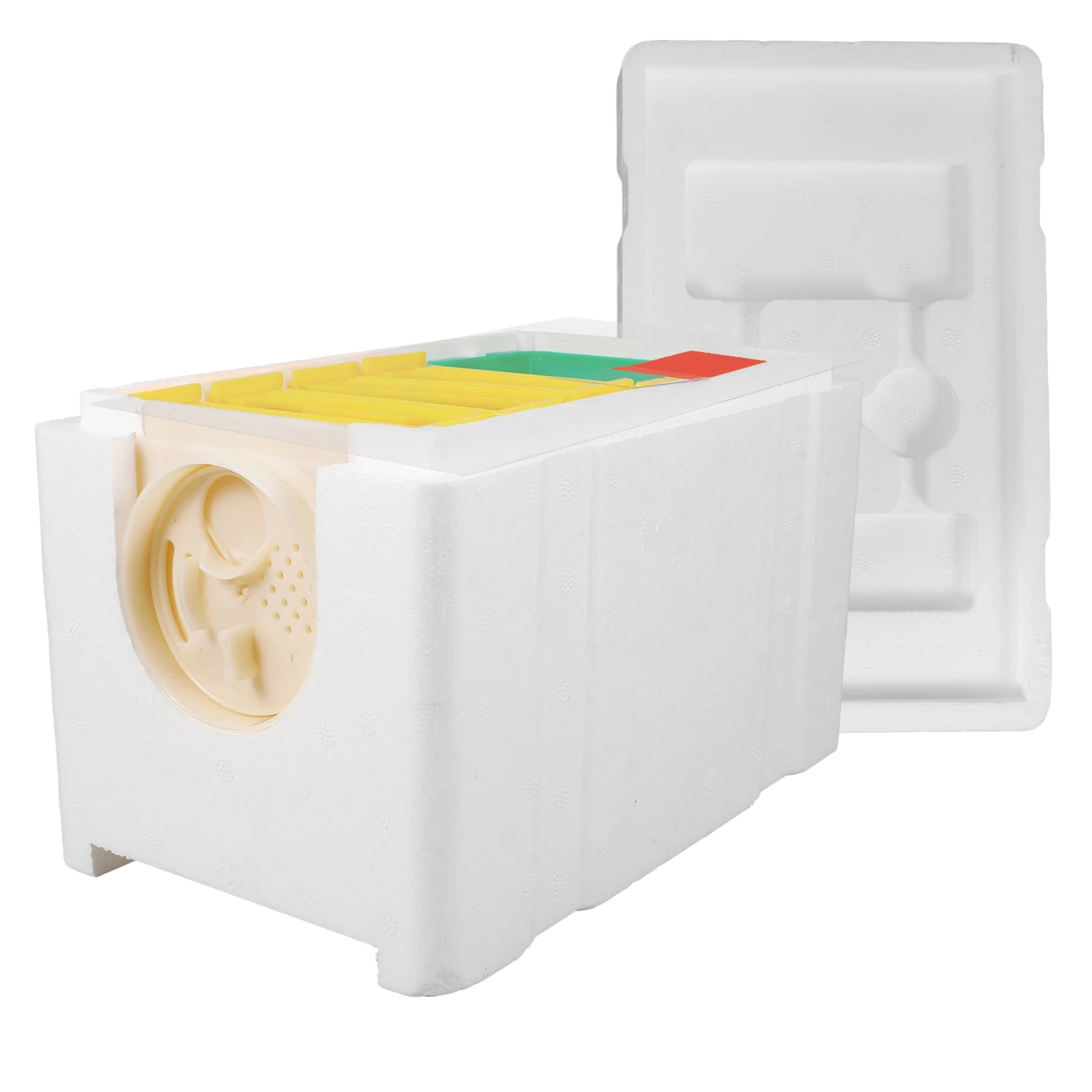 Plastic Beehive Feeder 4 Frames White Entrance Durable Compact Bee Breeding Box Garden Balcony Courtyard Hive Tool Kit
Plastic Beehive Feeder 4 Frames White Entrance Durable Compact Bee Breeding Box Garden Balcony Courtyard Hive Tool Kit