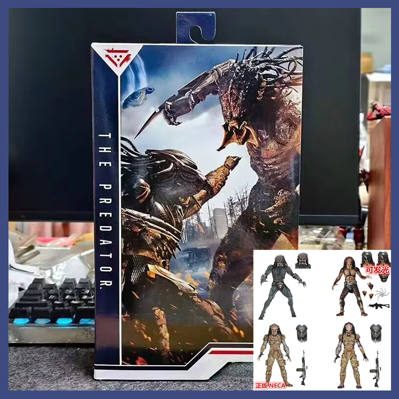 Фигурка Neca Predator Genuine 2018 Ultimate Escapist Messenger Deluxe Edition, светящаяся версия, модель-кукла, рождественский подарок
Фигурка Neca Predator Genuine 2018 Ultimate Escapist Messenger Deluxe Edition, светящаяся версия, модель-кукла, рождественский подарок