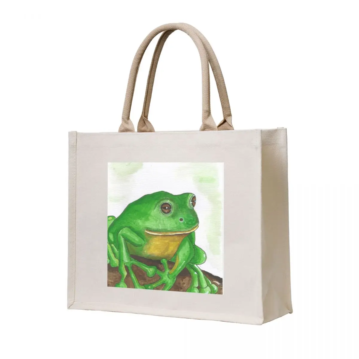Australian Green Tree Frog Tote Bag Customizable tote bag Canvas tote bag men's Women's shopper
Australian Green Tree Frog Tote Bag Customizable tote bag Canvas tote bag men's Women's shopper