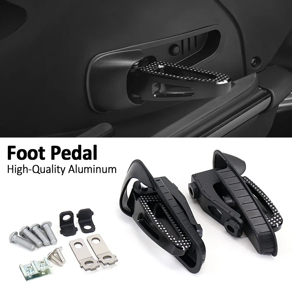 Motorcycle Accessories Rear Passenger Foot Pegs Mount Black Pedal For Vespa GTS 300 GTS300 GTS Super 2015-2025
Motorcycle Accessories Rear Passenger Foot Pegs Mount Black Pedal For Vespa GTS 300 GTS300 GTS Super 2015-2025