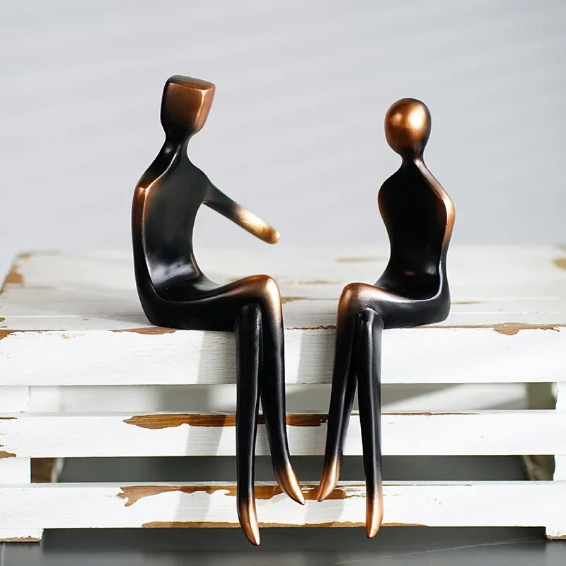 Resin Couple Statue Ornament Romantic Lover Sculpture for Wedding Anniversary Valentine's Day Home Decor Gift for Couples/Friend
Resin Couple Statue Ornament Romantic Lover Sculpture for Wedding Anniversary Valentine's Day Home Decor Gift for Couples/Friend