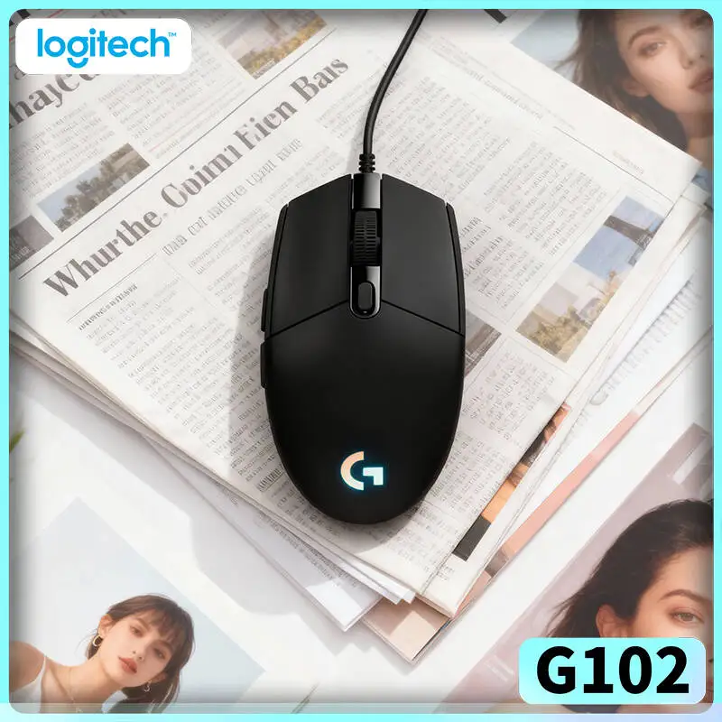 Logitech G102 Wired Gaming Mouse, 16.8M RGB Hues, Adjustable DPI, Mechanical Buttons, 6 Keys, Compatible with Mac and PC
Logitech G102 Wired Gaming Mouse, 16.8M RGB Hues, Adjustable DPI, Mechanical Buttons, 6 Keys, Compatible with Mac and PC
