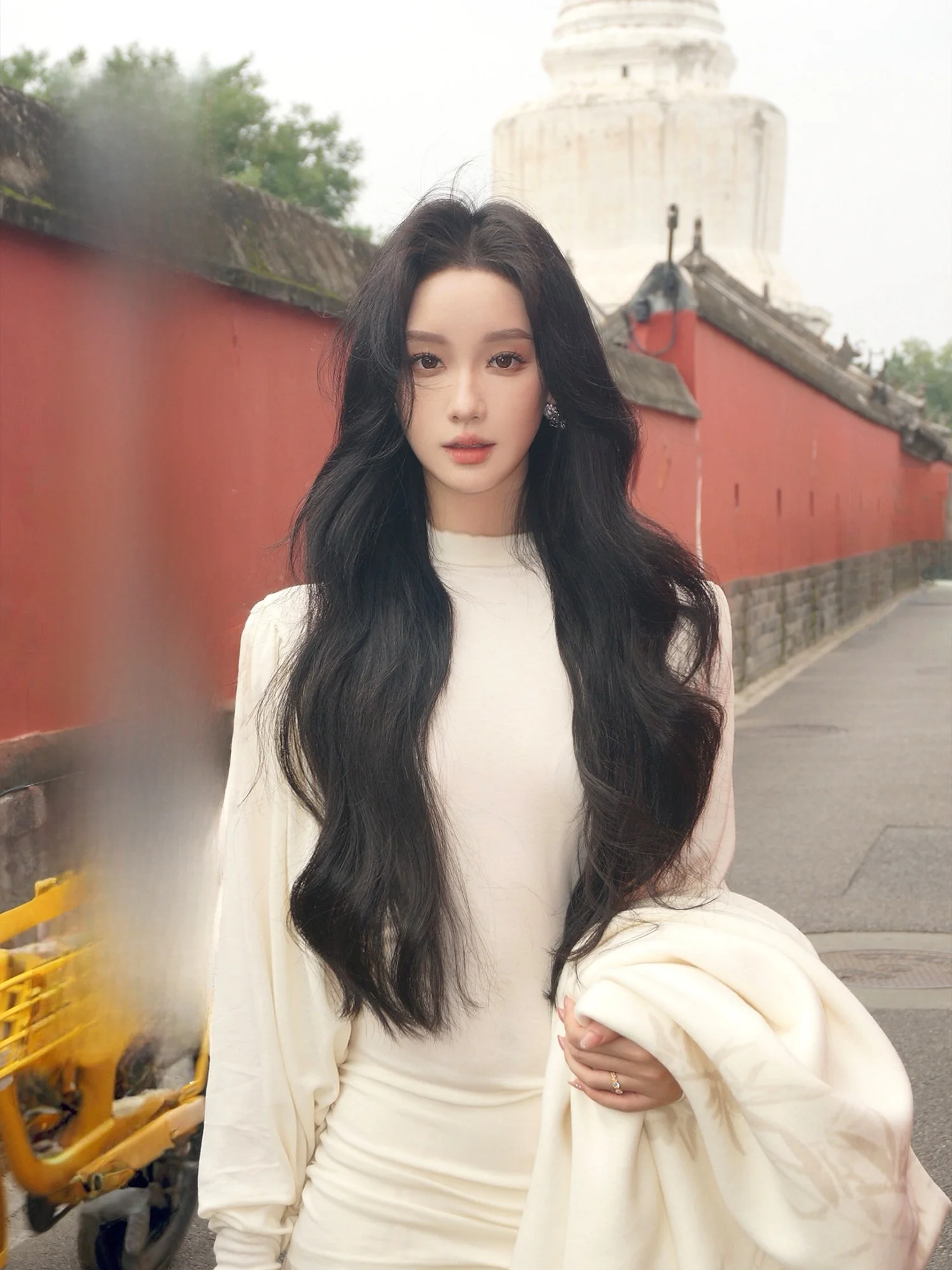 Slim Fit Women's White Long Sve T-irt Inner Wear Base irt Casual Sle Comfortable Fabric Polyester Rayon Nylon
Slim Fit Women's White Long Sve T-irt Inner Wear Base irt Casual Sle Comfortable Fabric Polyester Rayon Nylon