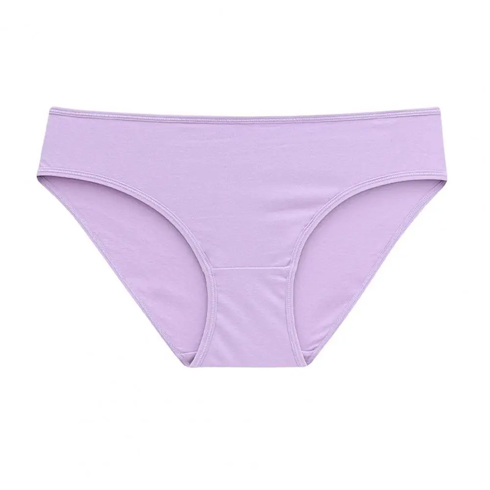 Women Briefs 5-pack Mid-rise Breathable Cotton Double-layer Crotch Panties for Wear Solid Color Underwear Set
Women Briefs 5-pack Mid-rise Breathable Cotton Double-layer Crotch Panties for Wear Solid Color Underwear Set