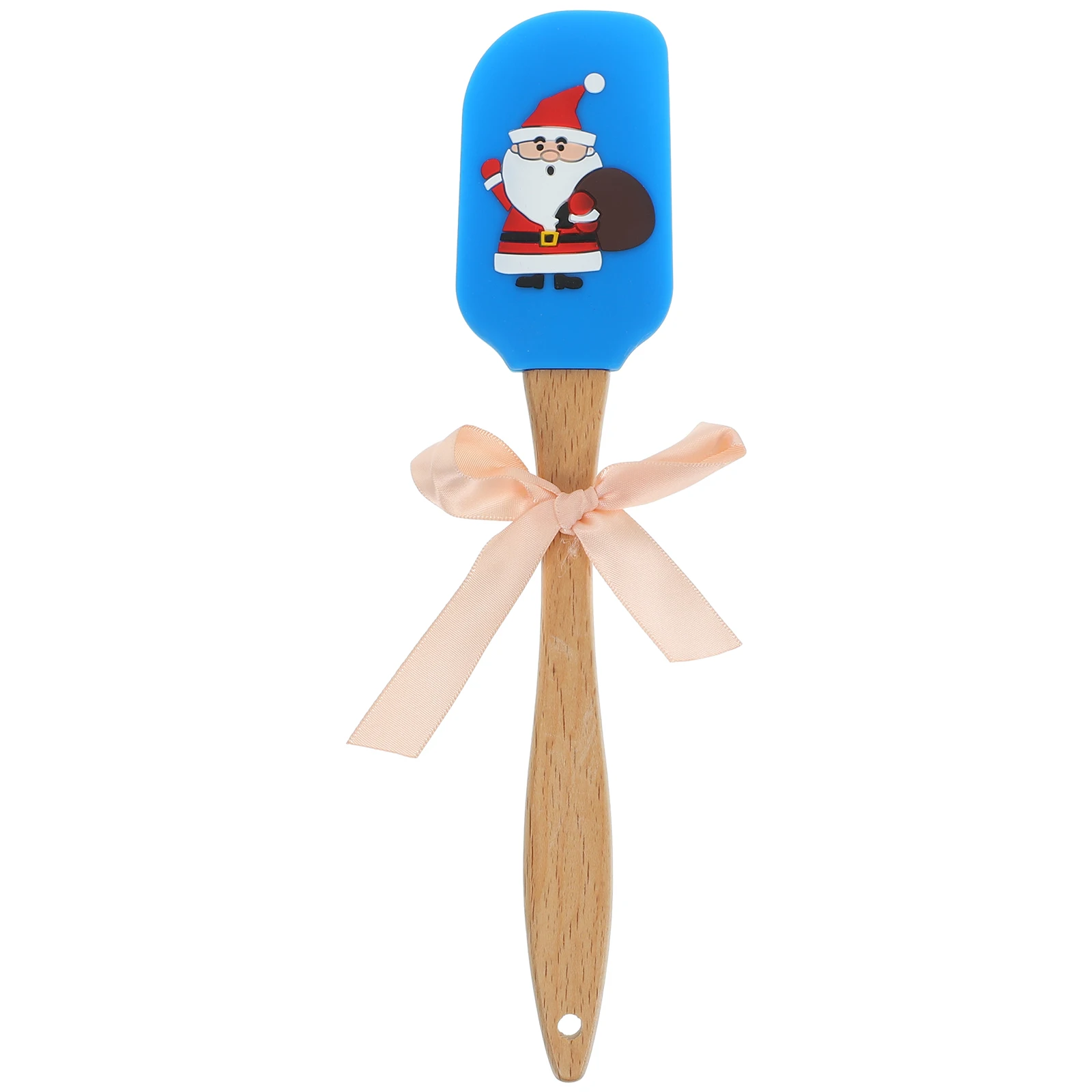 1 pc Christmas Silicone Spatula Wooden Handle Cream Butter Scraper Mixing Baking Tool Santa Claus Blue Holiday Gift Stocking
1 pc Christmas Silicone Spatula Wooden Handle Cream Butter Scraper Mixing Baking Tool Santa Claus Blue Holiday Gift Stocking
