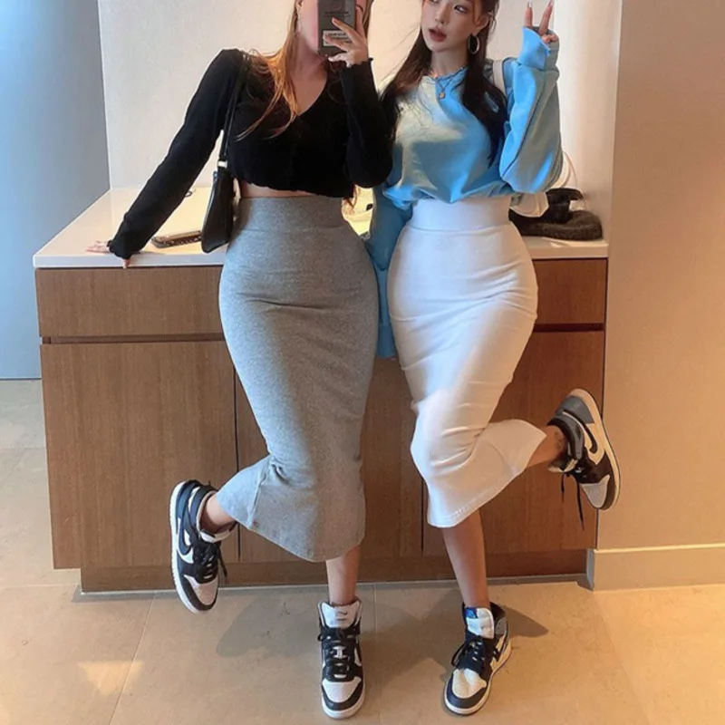 Korea Autumn Summer New Slim Sexy Body High Waist Split Half Length Skirt Slim Hot Sexy Korean Women Skirts
Korea Autumn Summer New Slim Sexy Body High Waist Split Half Length Skirt Slim Hot Sexy Korean Women Skirts