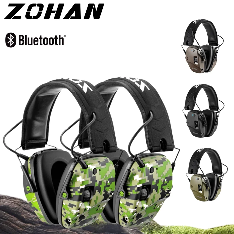 ZOHAN 3PCS Tactical Electronic Earmuffs Music Headset Noise Canceling Ear Protection for Hunting Gun Range Outdoor Sport Mowing 
ZOHAN 3PCS Tactical Electronic Earmuffs Music Headset Noise Canceling Ear Protection for Hunting Gun Range Outdoor Sport Mowing