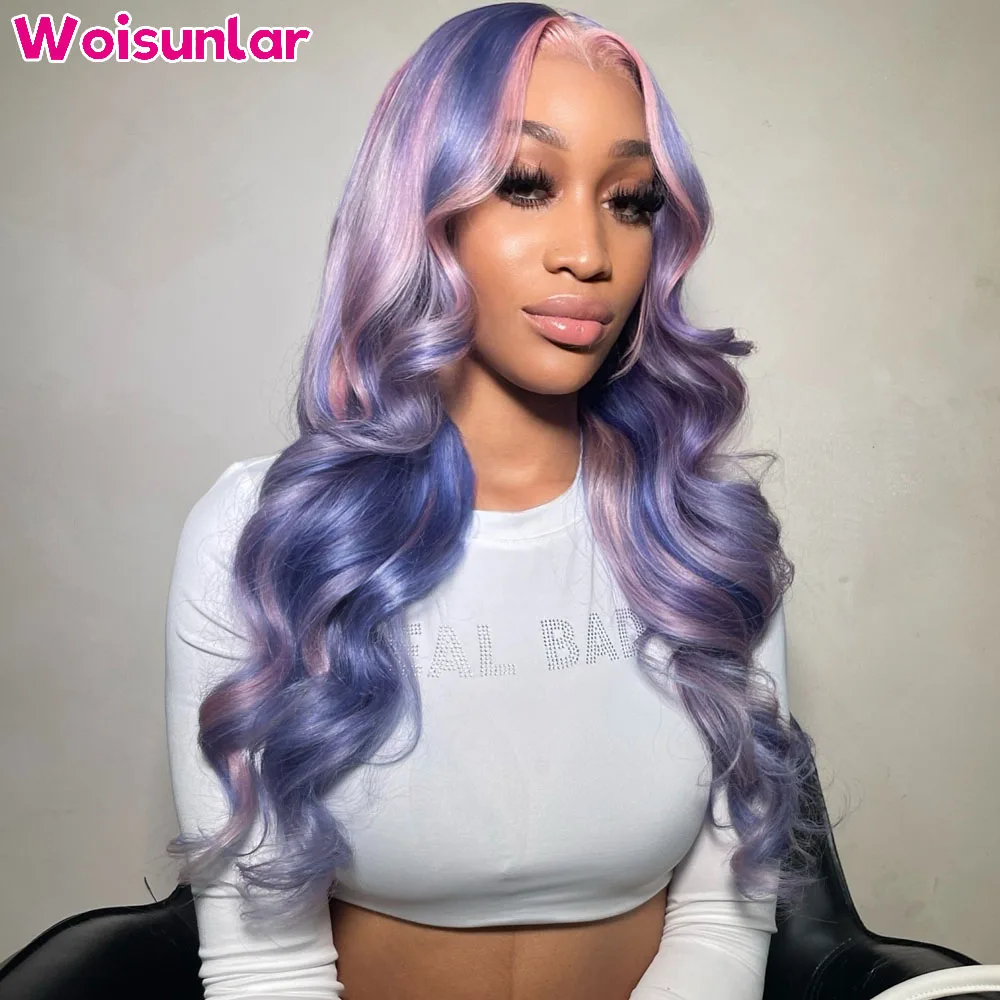 Ombre Purple and pink Front Lace wigs human hair 13X4 13x6 Transparent Lace body wave 180% 200% For Women Human Hair Wig 100%
Ombre Purple and pink Front Lace wigs human hair 13X4 13x6 Transparent Lace body wave 180% 200% For Women Human Hair Wig 100%