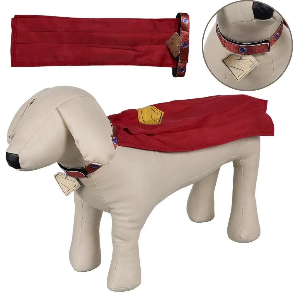 Superdog Krypt Косплей Одежда для собак Костюм Плащ Воротник для маленьких щенков Большие собаки Маскировочная одежда Хэллоуин Карнавальный костюм
Superdog Krypt Косплей Одежда для собак Костюм Плащ Воротник для маленьких щенков Большие собаки Маскировочная одежда Хэллоуин Карнавальный костюм