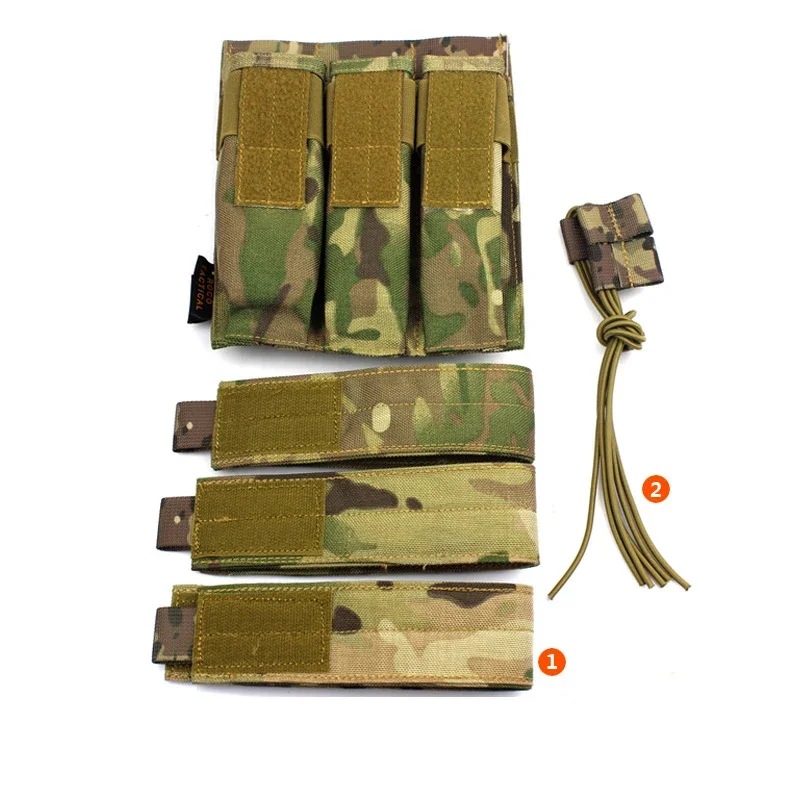 Tactical MP5 MP7 Triple Magazine Pouch Modular Molle Triple Mag Pouch Carrier for KRISS Hunting Airsoft
Tactical MP5 MP7 Triple Magazine Pouch Modular Molle Triple Mag Pouch Carrier for KRISS Hunting Airsoft