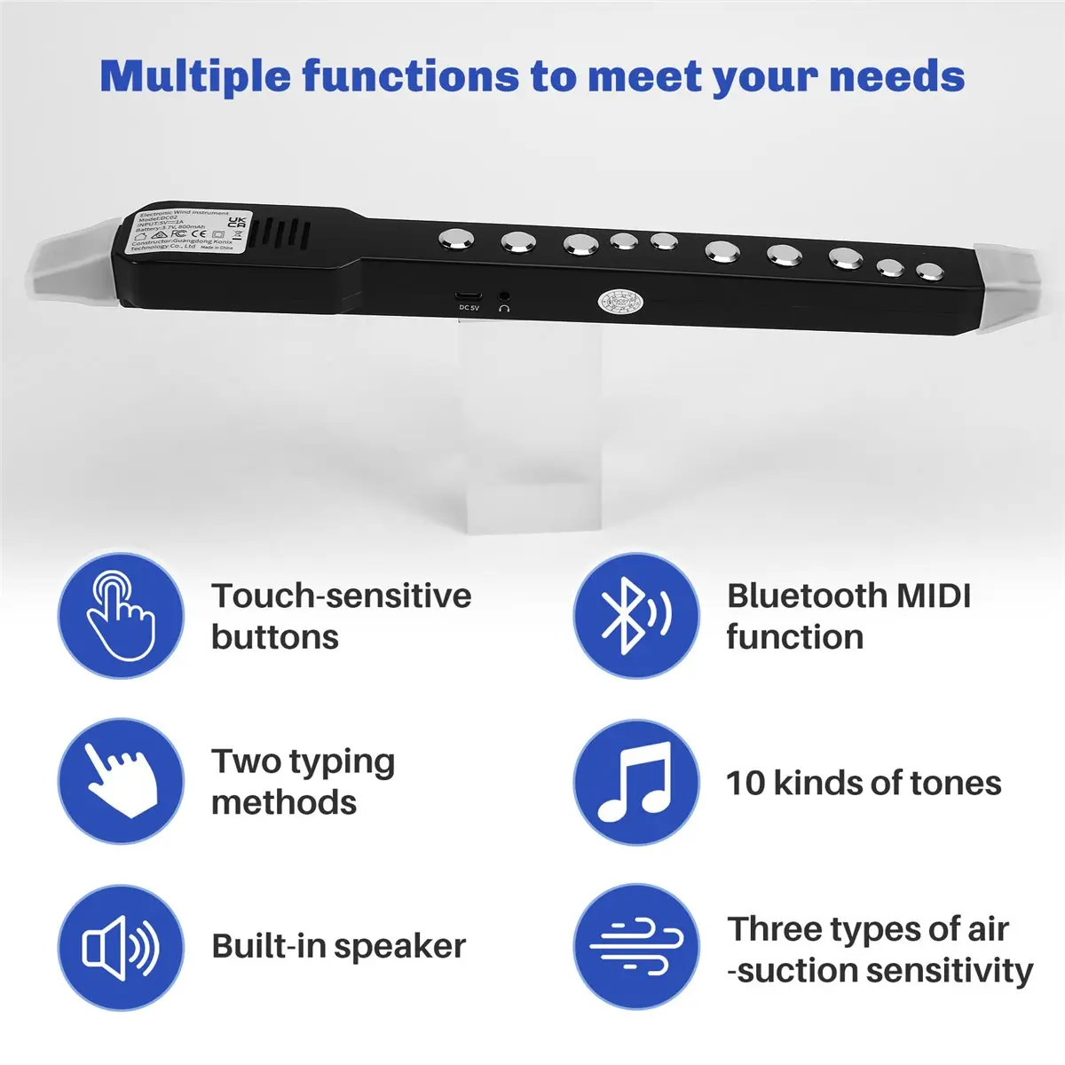 lucky Electronic Saxophone, Gourbit Flute, Wind Instrument, Suona Flute, Electric Blowpipe, Performance-Type Wind Instruments
lucky Electronic Saxophone, Gourbit Flute, Wind Instrument, Suona Flute, Electric Blowpipe, Performance-Type Wind Instruments