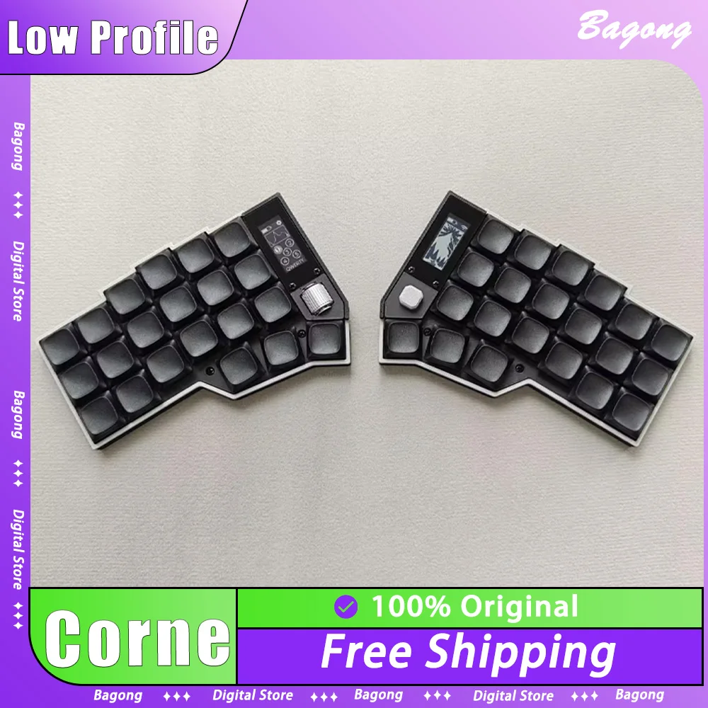 Corne Low Profile Split Keyboard Kit Dual Mode Bluetooth Wired Keyboard RGB Support ZMK Customized PC Gamer Accessories Gift
Corne Low Profile Split Keyboard Kit Dual Mode Bluetooth Wired Keyboard RGB Support ZMK Customized PC Gamer Accessories Gift