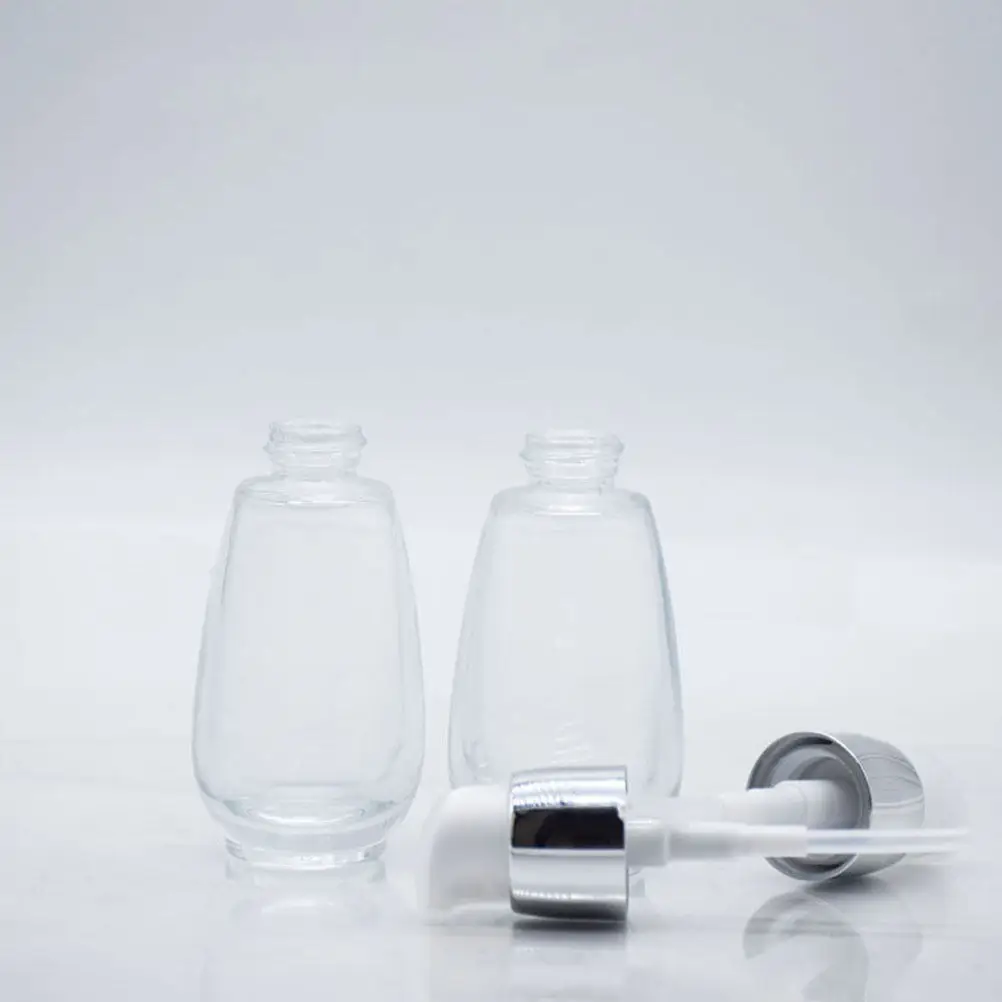 6Pcs Glass Pump Bottles Refillable Lotion Essence Containers Travel Liquid Foundation Sub Bottles Leakproof Pump Lotion
6Pcs Glass Pump Bottles Refillable Lotion Essence Containers Travel Liquid Foundation Sub Bottles Leakproof Pump Lotion