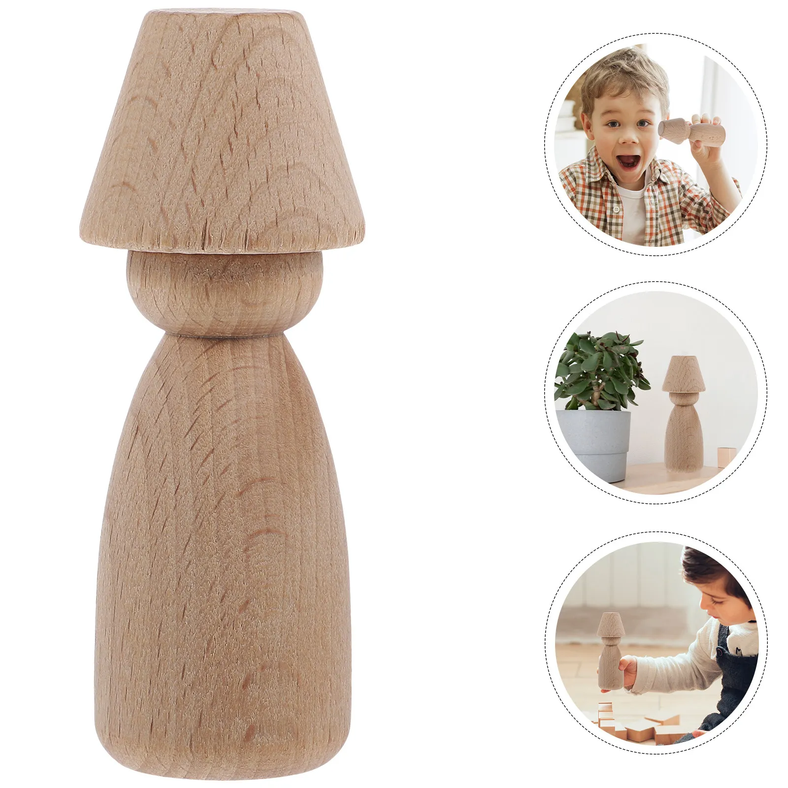 Wooden Peg People Blank Unfinished Premium Smooth Surface for Kids DIY Painting Creative Gift Home Decoration Hand Painted Peg
Wooden Peg People Blank Unfinished Premium Smooth Surface for Kids DIY Painting Creative Gift Home Decoration Hand Painted Peg